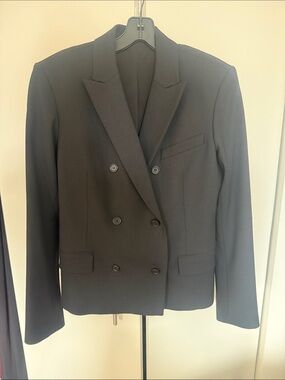 Theory Double Breasted Blazer